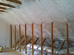 Foam insulation in my attic
