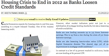 Housing Crisis to End in 2012 as Banks Loosen Credit Standards.jpg