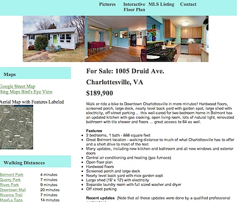 1005 Druid Ave. Charlottesville, VA