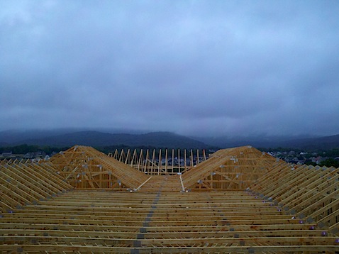 View from the roof of the Lodge at Old Trail